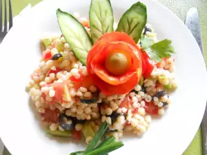 Garlic Couscous Salad