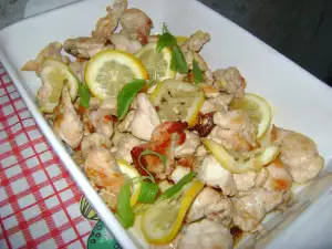 Limoncello Garlic Chicken