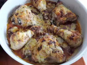 Garlic Chicken with Cheese