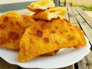 Chebureki with Cottage Cheese