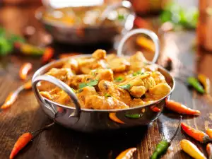 Chicken Balti with Spices