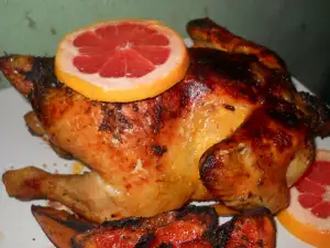 Aromatic Chicken with Thyme and Grapefruit