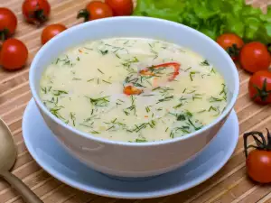 Easy Chicken Soup with Milk