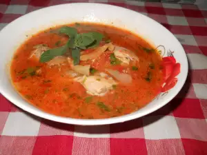 Chicken Stew with Spearmint