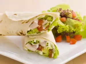 Tortillas with Chicken and Vegetables