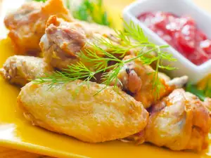 Chicken Wings with Cheese