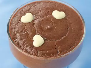 Quick Chocolate Cream with Corn Flour