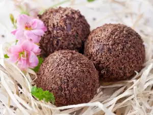 Chocolate and Almond Truffles