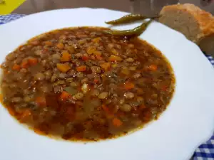 Lentil and Pumpkin Soup