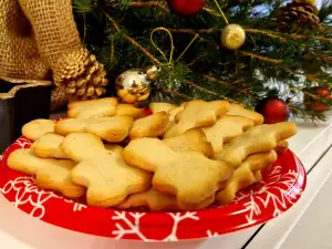 Christmas Cookies with Honey and Cinnamon