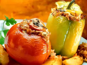 Stuffed Vegetarian Bell Peppers