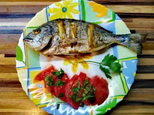 Whole Oven-Baked Sea Bream with Herbs