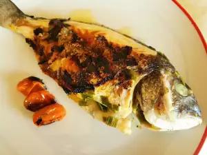 Whole Grilled Sea Bream in Foil