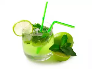 Refreshing Drink with Mint