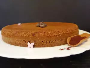 Cocoa Sponge Cake Layer