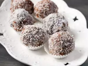 Bonbons with Buckwheat and Sesame Tahini