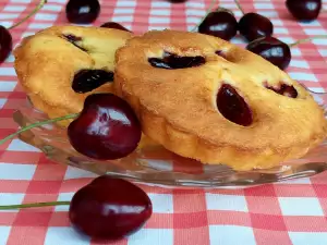 Mini Coconut Pie with Cherries