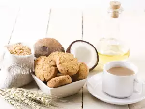 Coconut Cookies with Oats