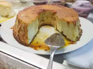 Condensed milk cake