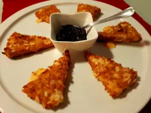 Oven-Baked Cheese with Cornflakes