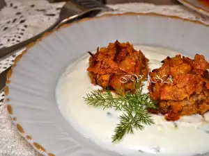 Baked Meatballs with Cornflakes