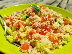 Fish Salad with Couscous