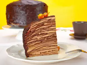 Extravagant Chocolate Pancake Cake