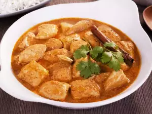 Chicken Curry with Corn Flour