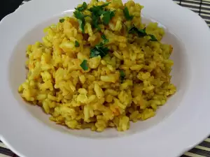 Curry Rice with Red Lentil