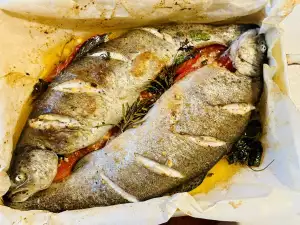 Oven-Baked Rainbow Trout with Herbs