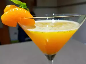 Tangerine and Mint Daiquiri