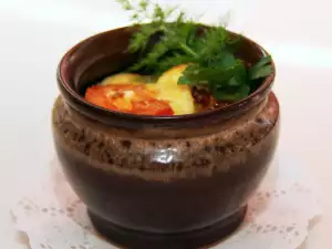 Oriental Clay Pot Dish