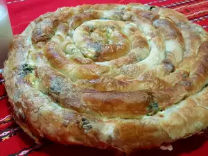 Pulled Phyllo Pastry with Spinach