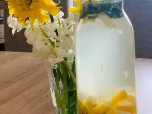 Detox Water with Citrus and Ginger