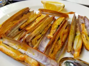 Pan-Fried Razor Clams