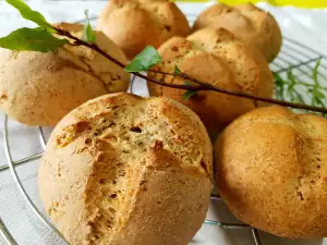 Dietary Bread Rolls with Flaxseed Flour