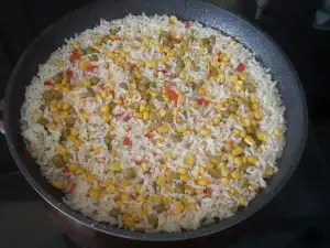 Dietary Rice with Olive Oil and Vegetables