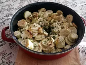 Oven-Baked Diet Zucchini