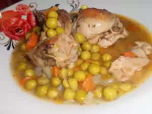 Boiled Chicken with Vegetables