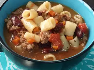 Detali with Beans in a Multicooker