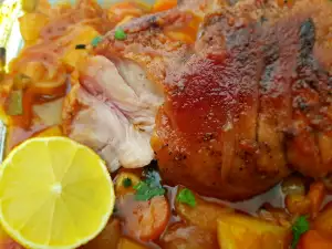 Hunter-Style Pork Shank