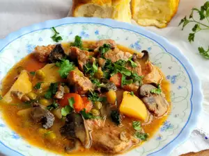 Pork Shank Stew in Crock Pot