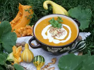 Homemade Pumpkin Cream Soup