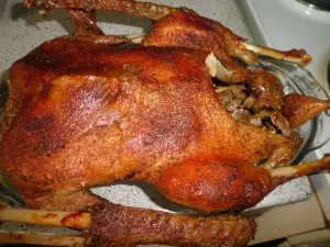 Homemade Roast Goose