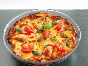 Polenta Hominy Pizza