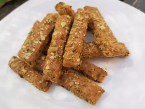 Einkorn and Seed Crackers