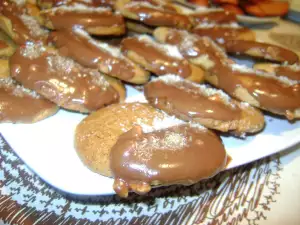 Homemade Gingerbread with Chocolate