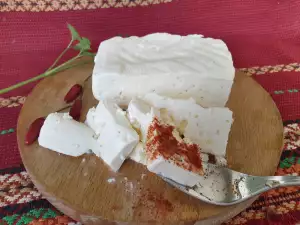 Homemade Feta Cheese