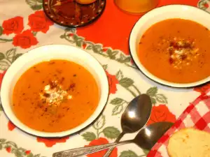 Tomato Soup with Bulgur