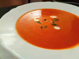 Tomato Soup with Cream